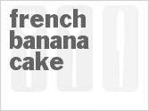 recipe for french banana cake