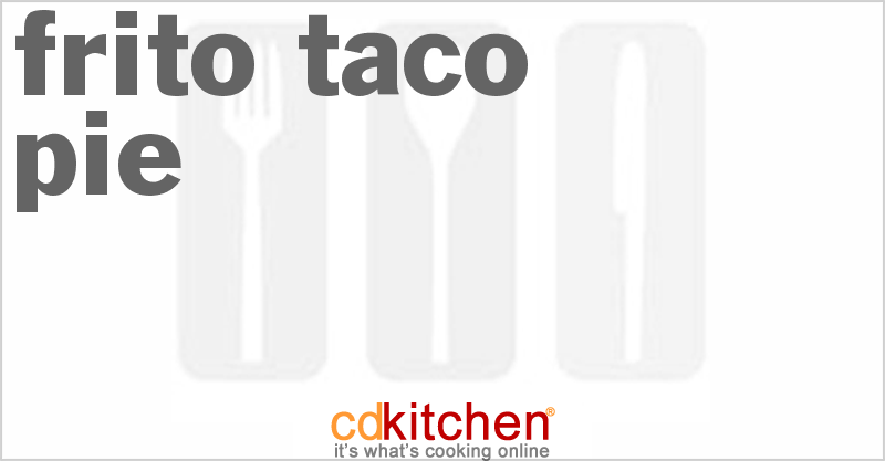 Frito Taco Pie - CDKitchen.com
