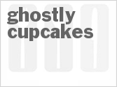 recipe for ghostly halloween cupcakes