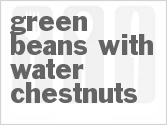 recipe for slow cooker green beans with water chestnuts