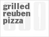 recipe for grilled reuben pizza