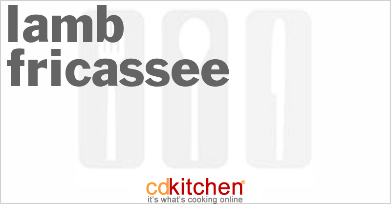 Lamb Fricassee - CDKitchen.com