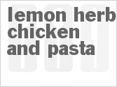 recipe for slow cooker lemon-herb chicken and pasta