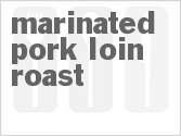 recipe for marinated pork loin roast