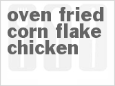 recipe for oven-fried corn flake chicken