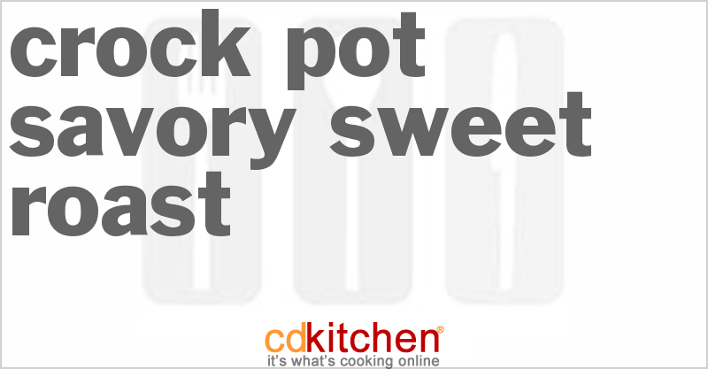 Savory Sweet Roast - CDKitchen.com