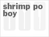 recipe for shrimp po boy