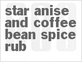 recipe for star anise and coffee bean spice rub