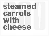 recipe for steamed carrots with cheese