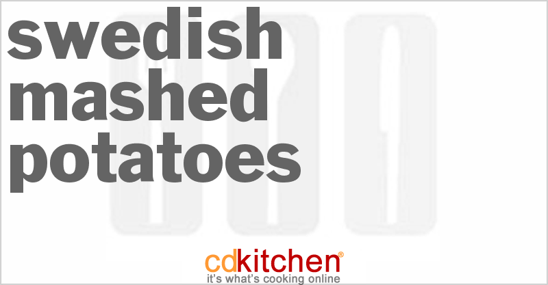 Swedish Mashed Potatoes - CDKitchen.com