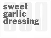 recipe for sweet garlic salad dressing
