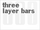 recipe for three layer bars