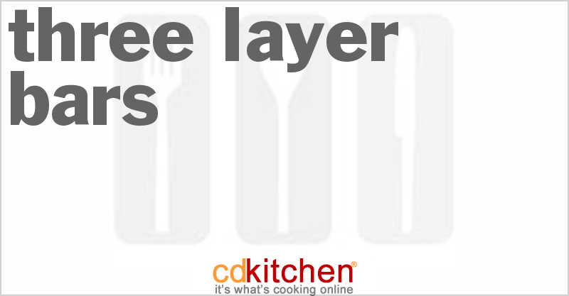 Three Layer Bars - CDKitchen.com
