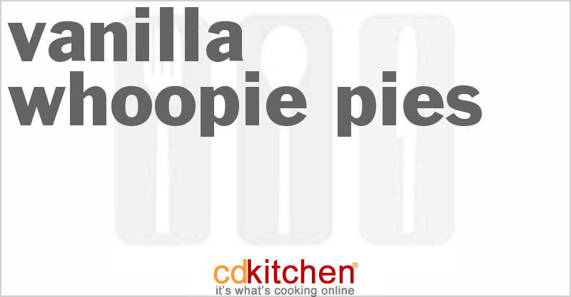 Vanilla Whoopie Pies - CDKitchen.com