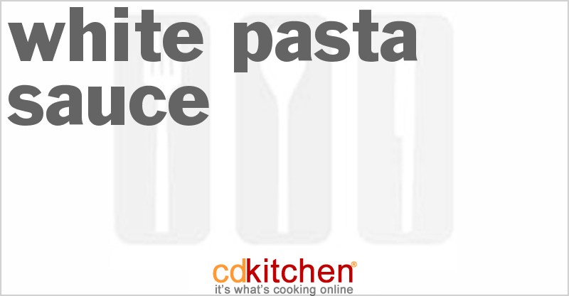 White Pasta Sauce - CDKitchen.com