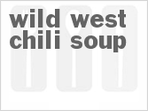 recipe for wild west chili soup