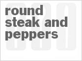 Round Steak And Peppers