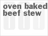 Oven Baked Beef Stew
