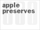 recipe for apple preserves