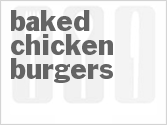 recipe for baked chicken burgers
