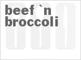 recipe for beef 'n broccoli