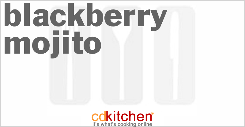 Blackberry Mojito - CDKitchen.com
