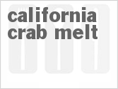 recipe for california crab melt