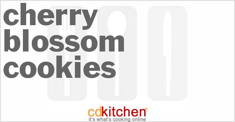 Cherry Blossom Cookies - CDKitchen.com