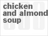 recipe for chicken and almond soup