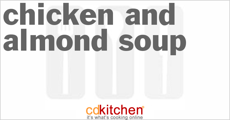 Chicken And Almond Soup - CDKitchen.com