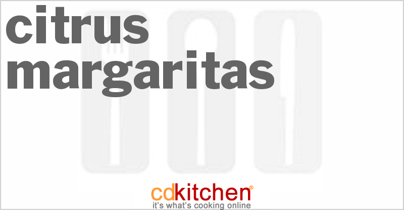 Citrus Margaritas - CDKitchen.com
