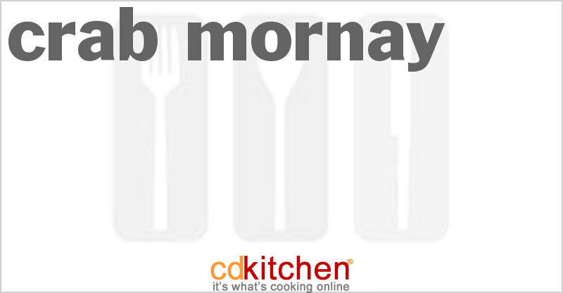 Crab Mornay - CDKitchen.com
