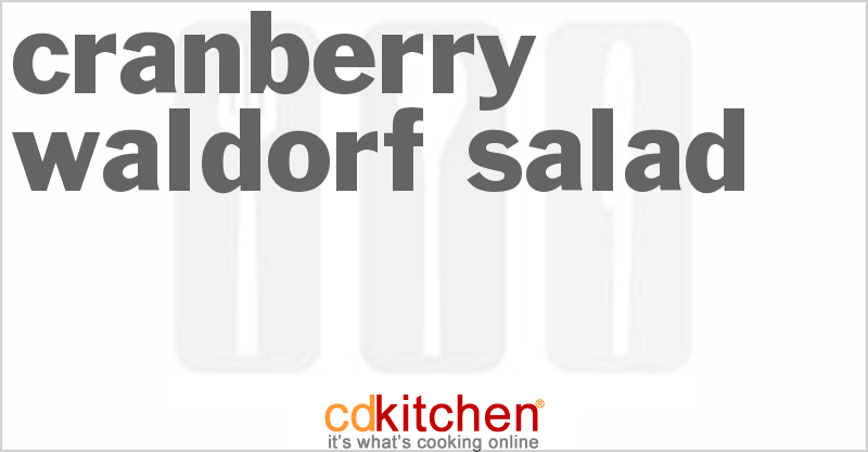 Cranberry Waldorf Salad - CDKitchen.com