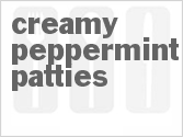 recipe for creamy peppermint patties