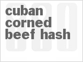recipe for cuban corned beef hash