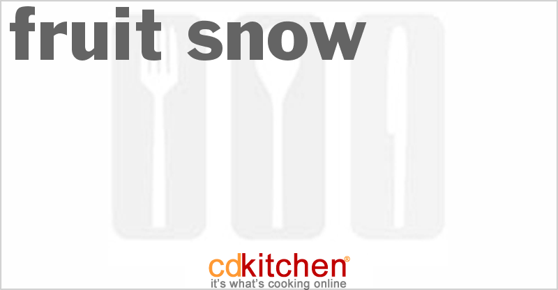 Fruit Snow - CDKitchen.com