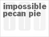 recipe for impossible pecan pie