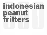 recipe for indonesian peanut fritters