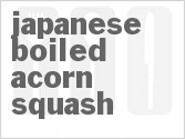 recipe for japanese boiled acorn squash
