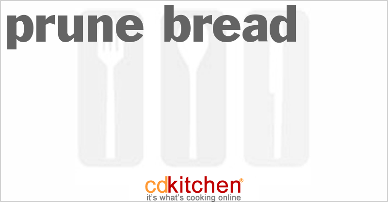 Prune Bread - CDKitchen.com