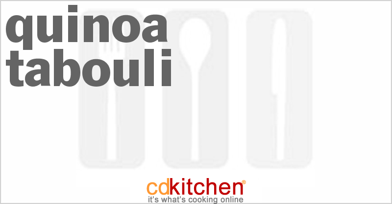 Quinoa Tabouli - CDKitchen.com