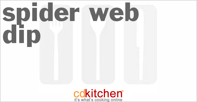 Spider Web Dip - CDKitchen.com
