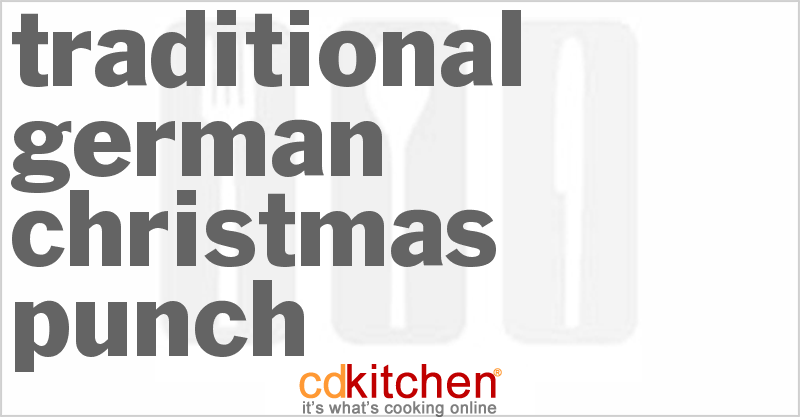Traditional German Christmas Punch - CDKitchen.com