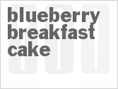 Blueberry Breakfast Cake