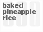 recipe for baked pineapple rice