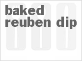 recipe for swiss and cheddar baked reuben dip