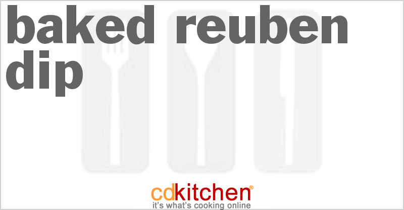 Swiss And Cheddar Baked Reuben Dip - CDKitchen.com