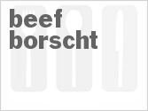 recipe for beef borscht
