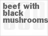 recipe for beef with black mushrooms