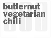 recipe for butternut vegetarian chili